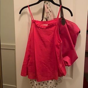 Red/ pink ish tank top